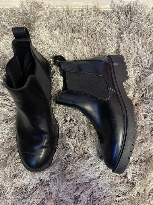 Women's Black Combat Boots