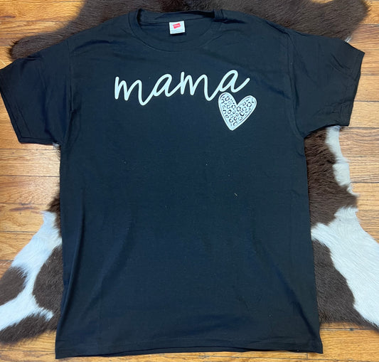 Mama With A Heart T-shirt