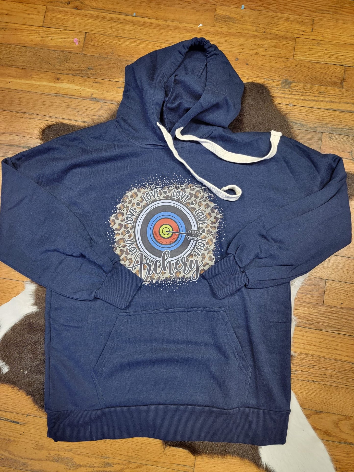 Love Archery Target Hoodie